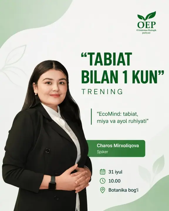 «Tabiat bilan bir kun» treningi