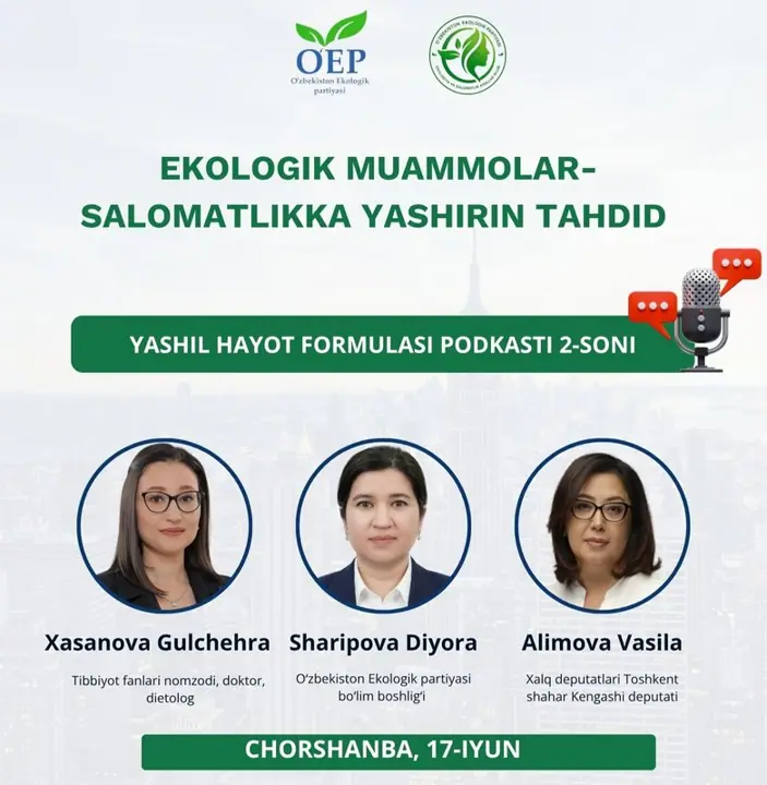 «Yashil hayot formulasi» podkasti